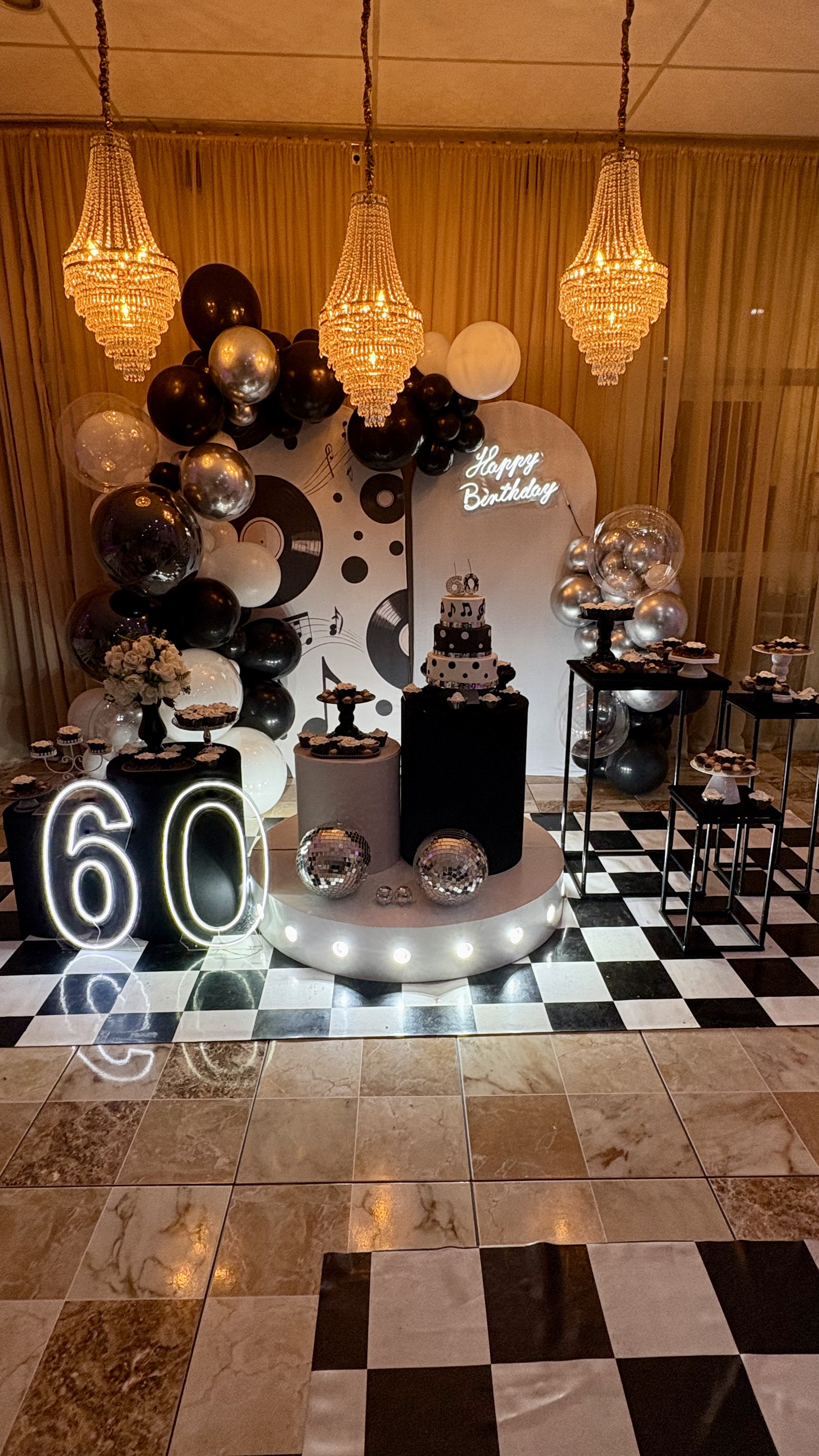 Decoração de festa de aniversário